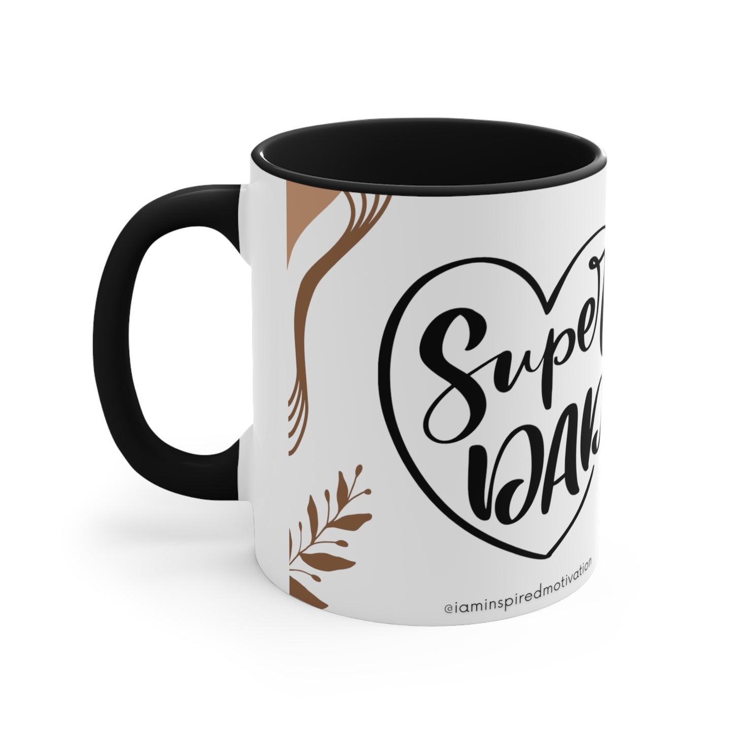 "Super-Hot Dad" Accent Coffee Mug, 11oz