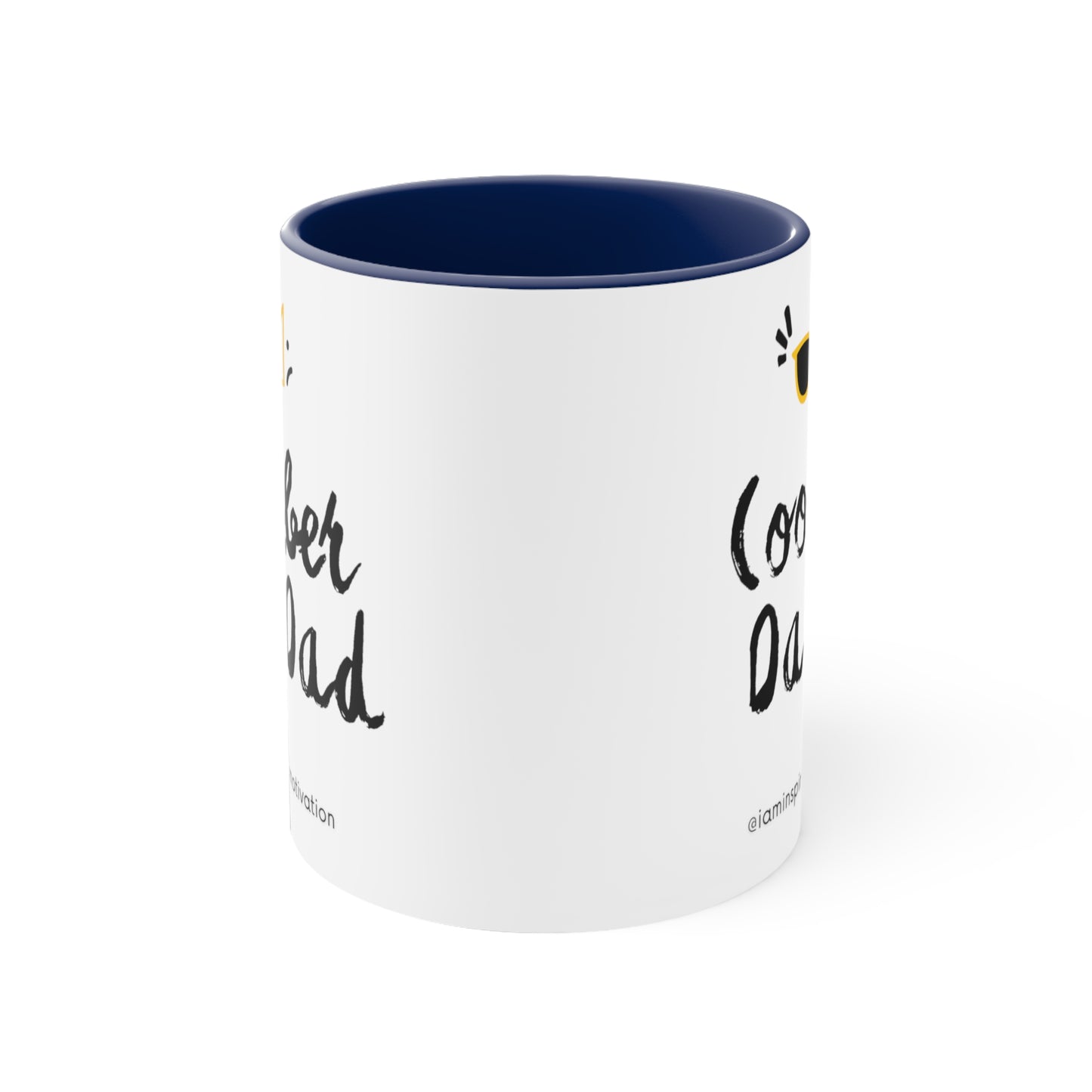 "Coolest Dad" Accent Coffee Mug, 11oz