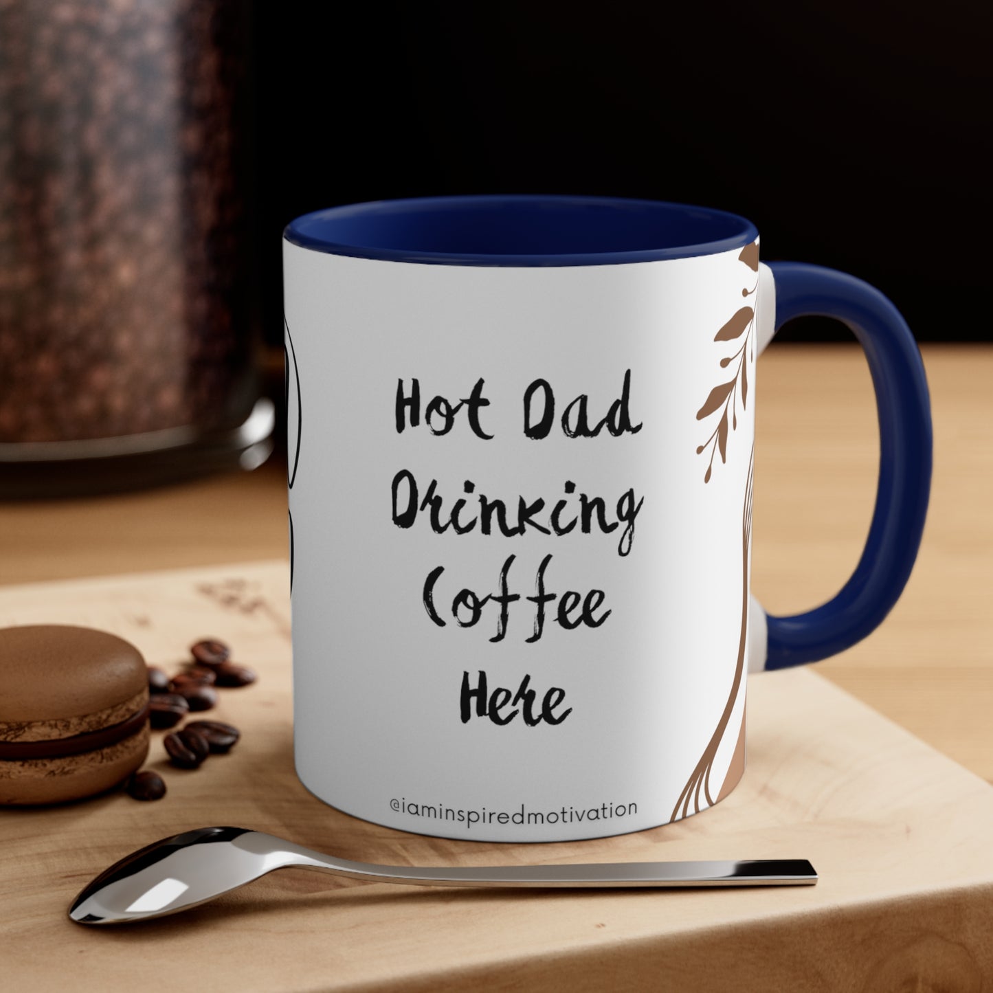 "Super-Hot Dad" Accent Coffee Mug, 11oz