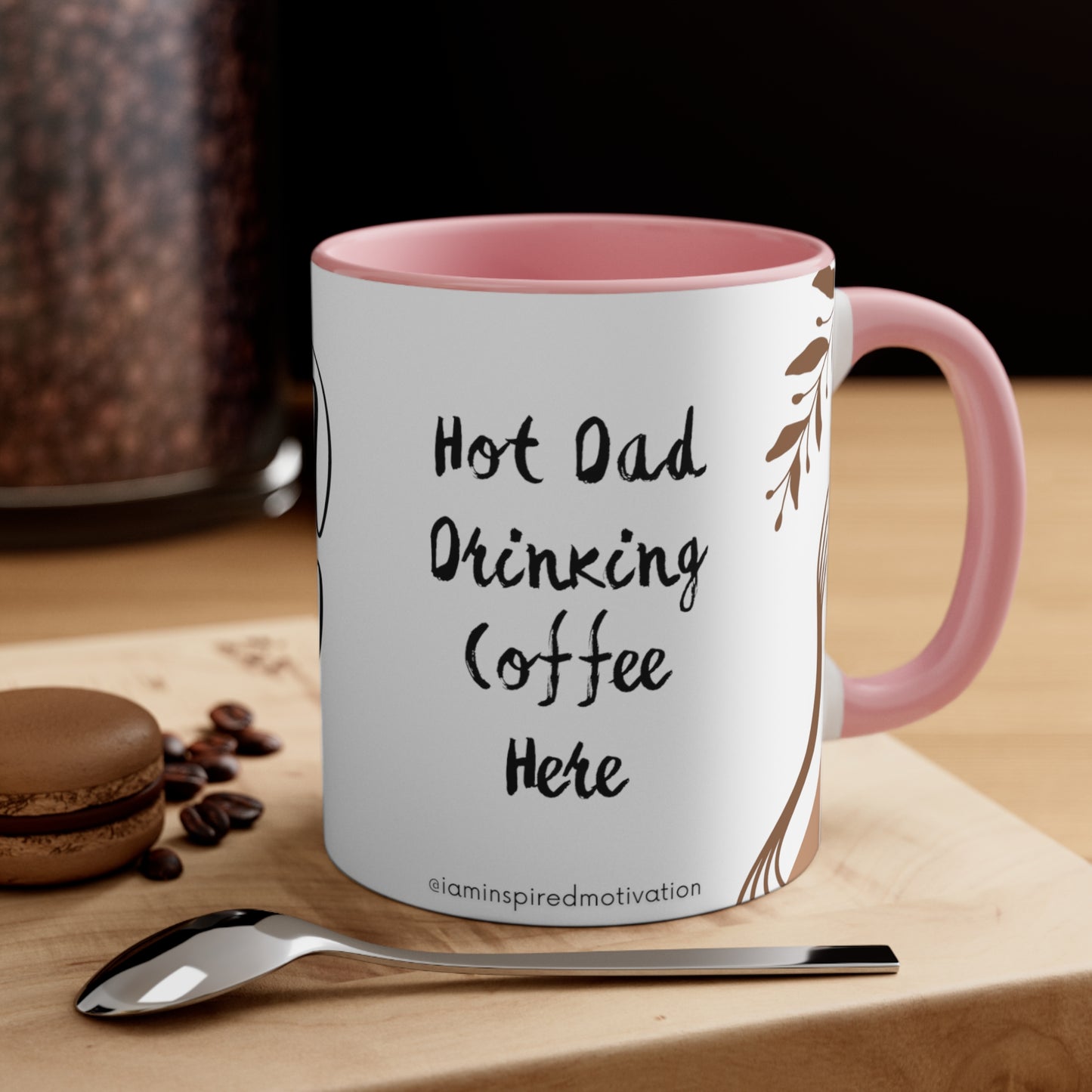 "Super-Hot Dad" Accent Coffee Mug, 11oz