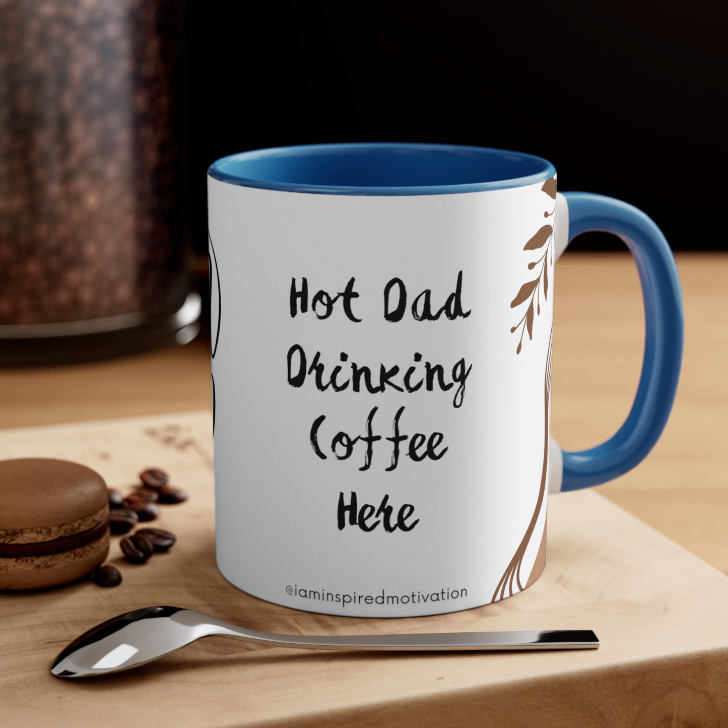 "Super-Hot Dad" Accent Coffee Mug, 11oz