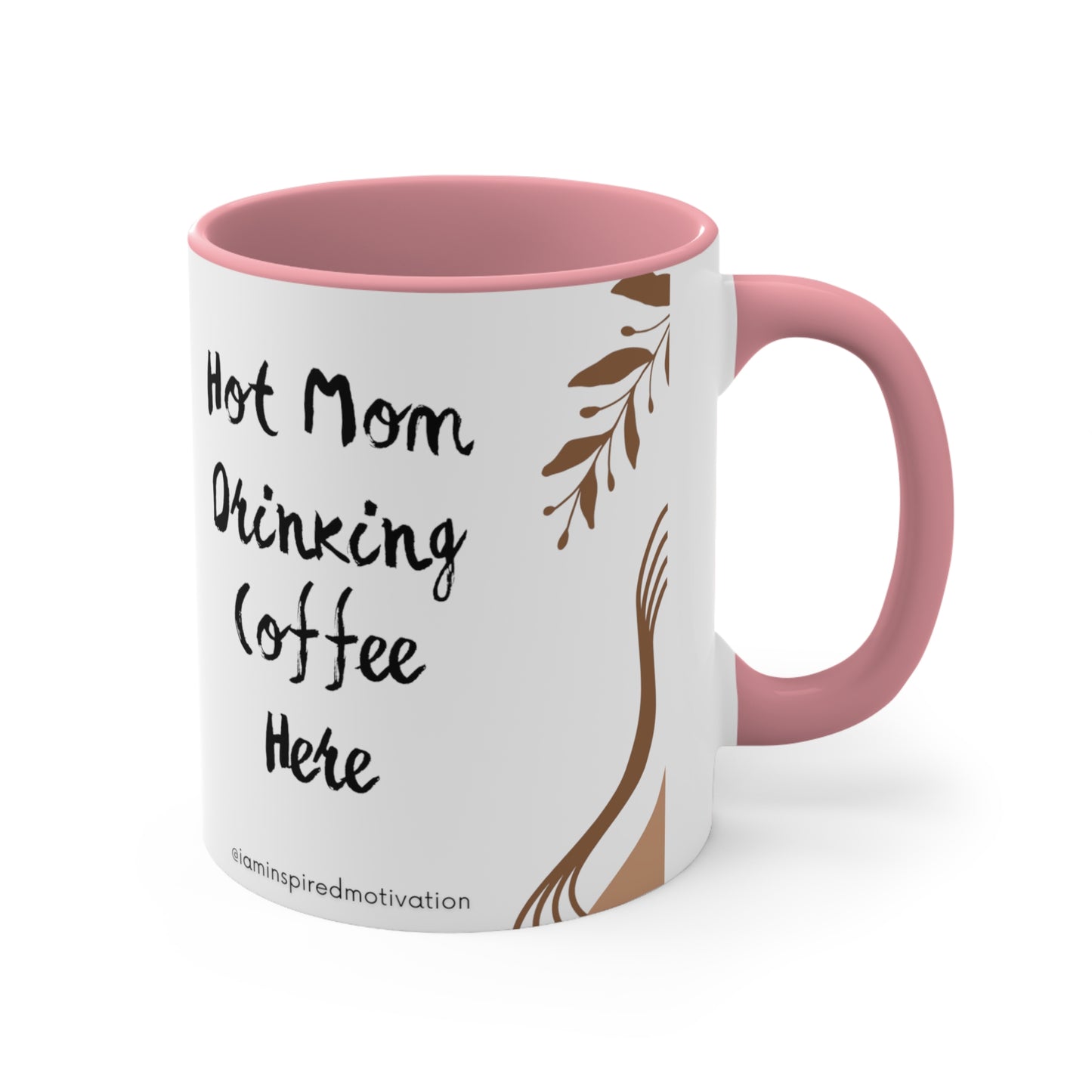 "Love-You-Mom Hot Mom" Accent Coffee Mug, 11oz