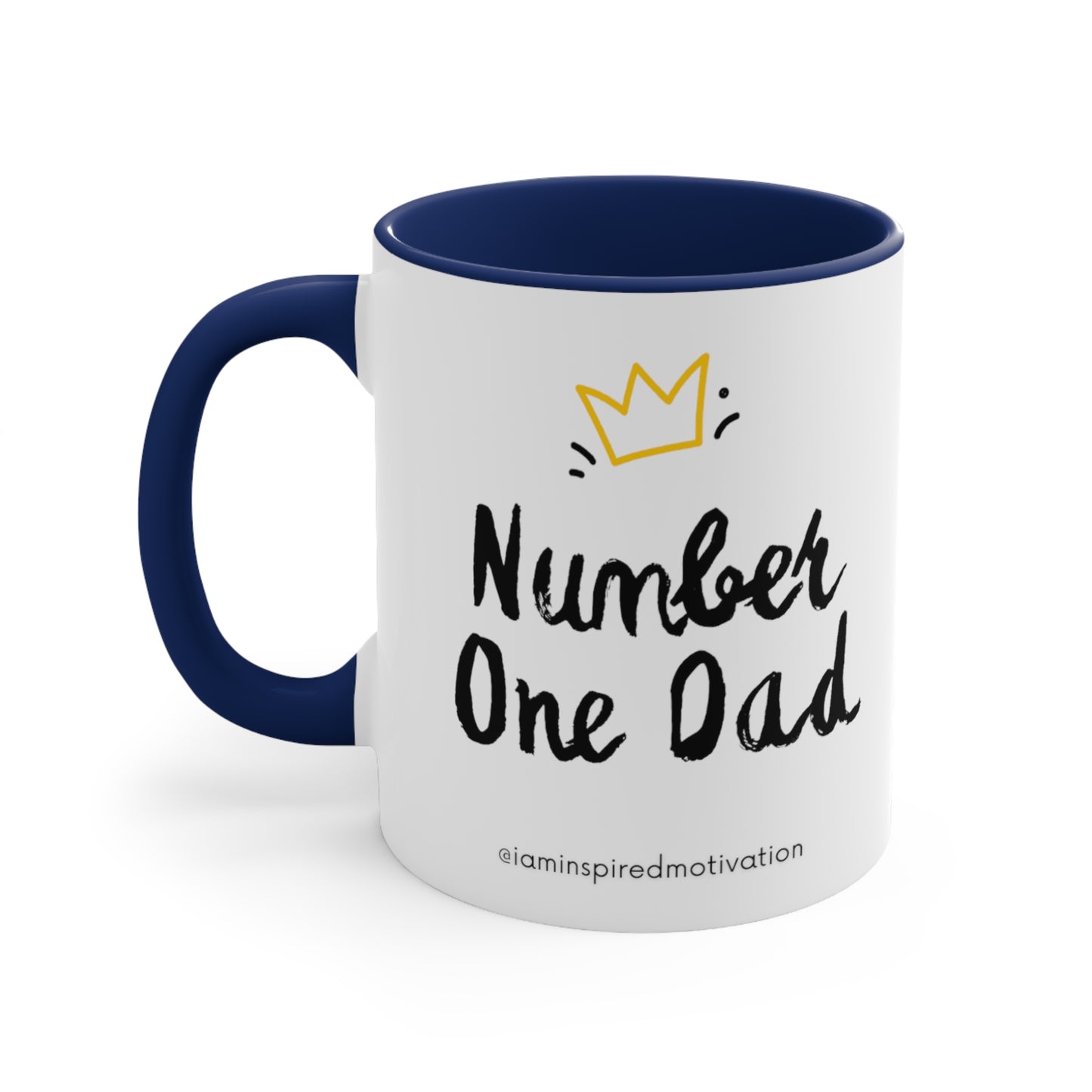 "Coolest Dad" Accent Coffee Mug, 11oz