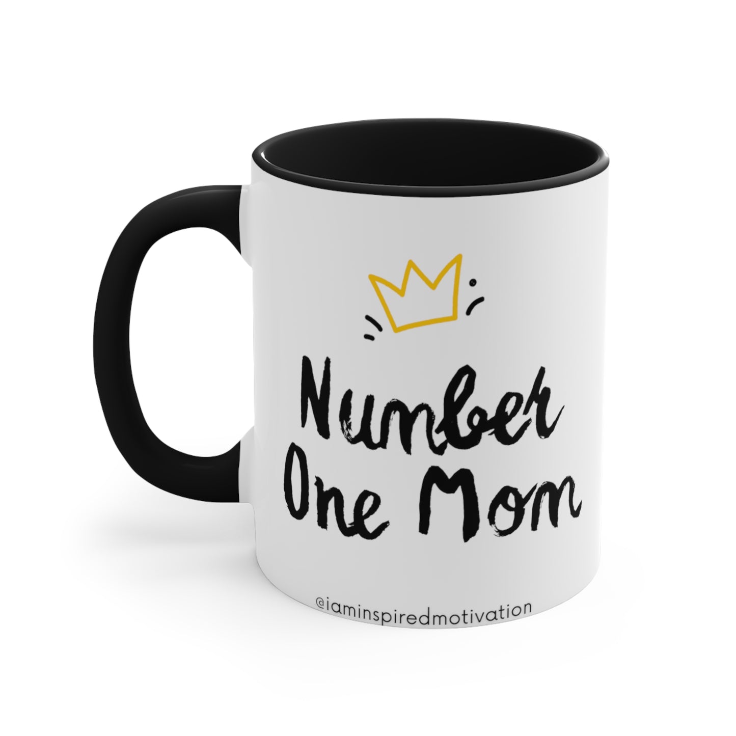 "Coolest Mom" Accent Coffee Mug, 11oz