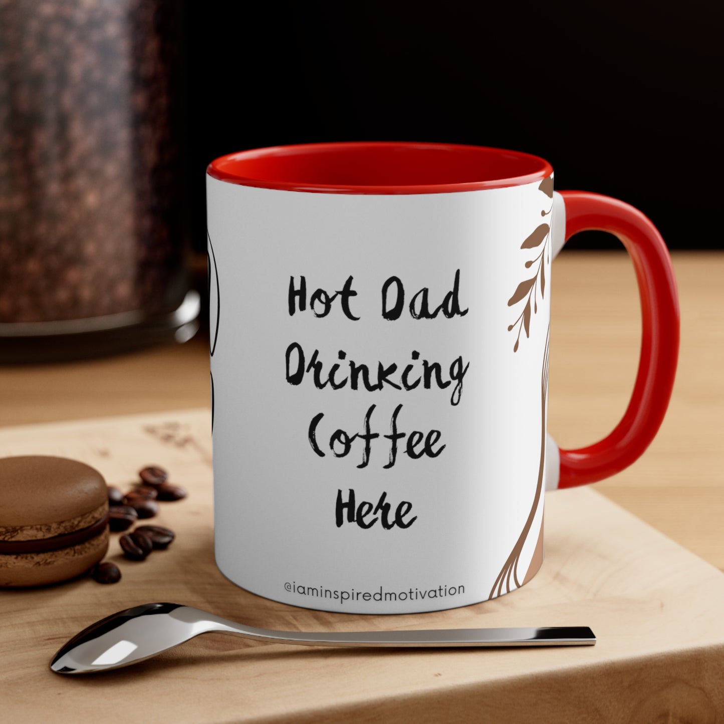 "Super-Hot Dad" Accent Coffee Mug, 11oz