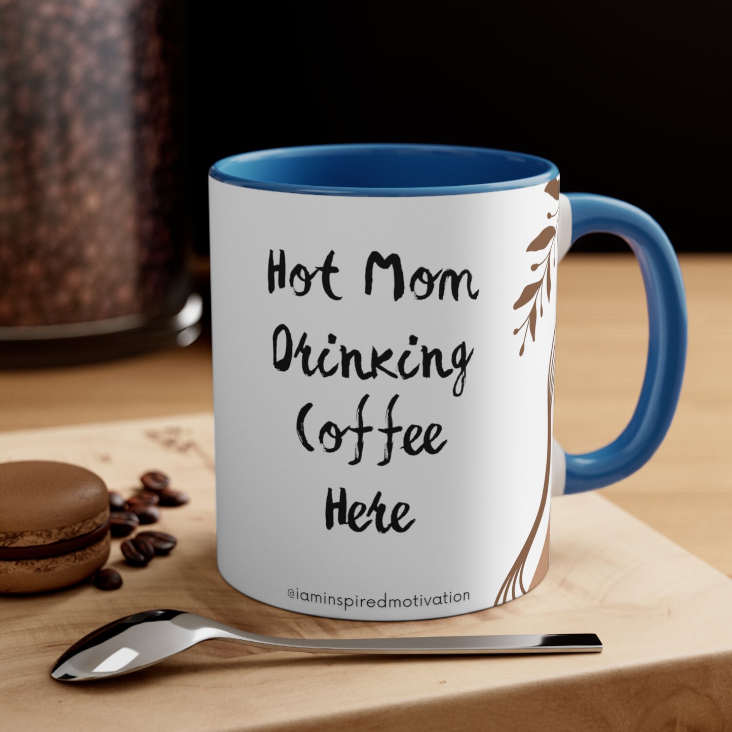 "Love-You-Mom Hot Mom" Accent Coffee Mug, 11oz