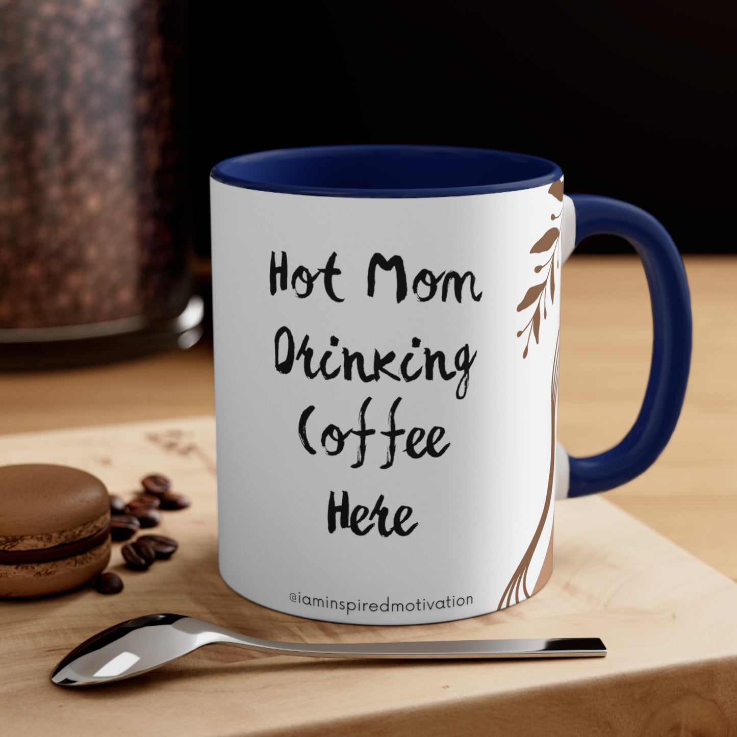 "Love-You-Mom Hot Mom" Accent Coffee Mug, 11oz