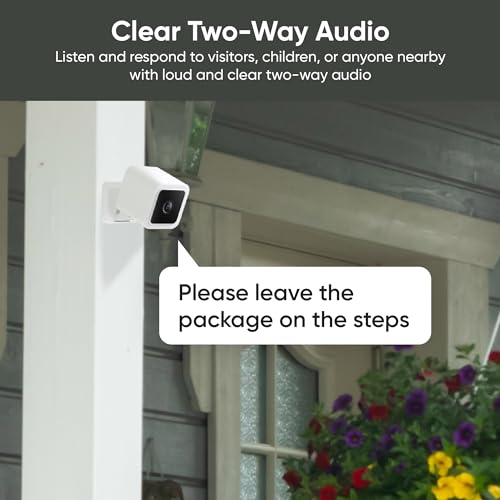 WYZE Cam v3 with Color Night Vision, Wired 1080p HD Indoor/Outdoor Video Camera, 2-Way Audio, Works with Alexa, Google Assistant, and IFTTT