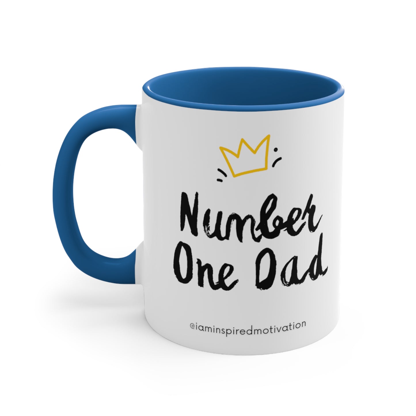 "Coolest Dad" Accent Coffee Mug, 11oz