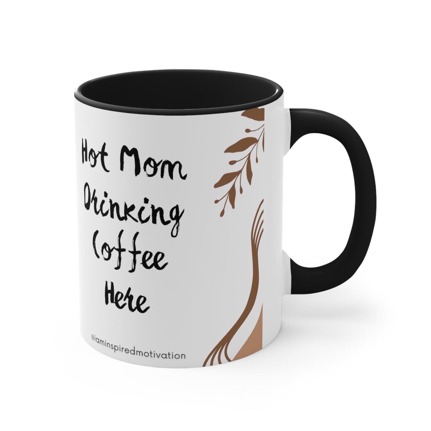 "Love-You-Mom Hot Mom" Accent Coffee Mug, 11oz