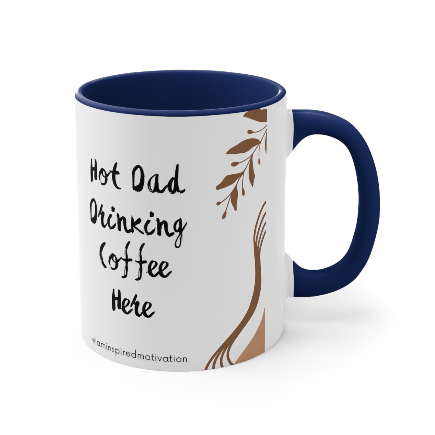 "Super-Hot Dad" Accent Coffee Mug, 11oz