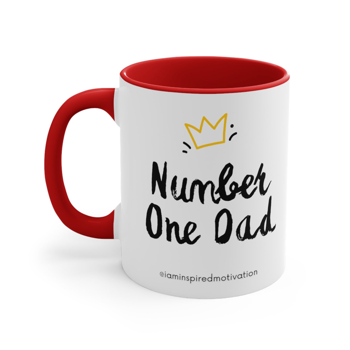 "Coolest Dad" Accent Coffee Mug, 11oz